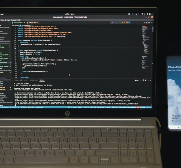 black and white hp laptop computer